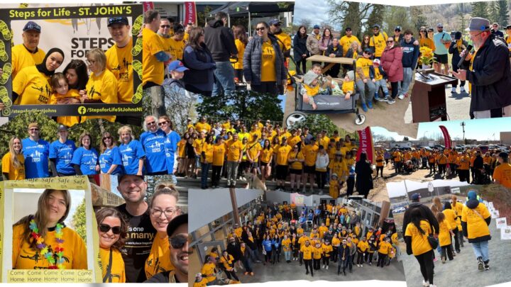 A collage of assorted Steps for Life events held in April and May 2026.